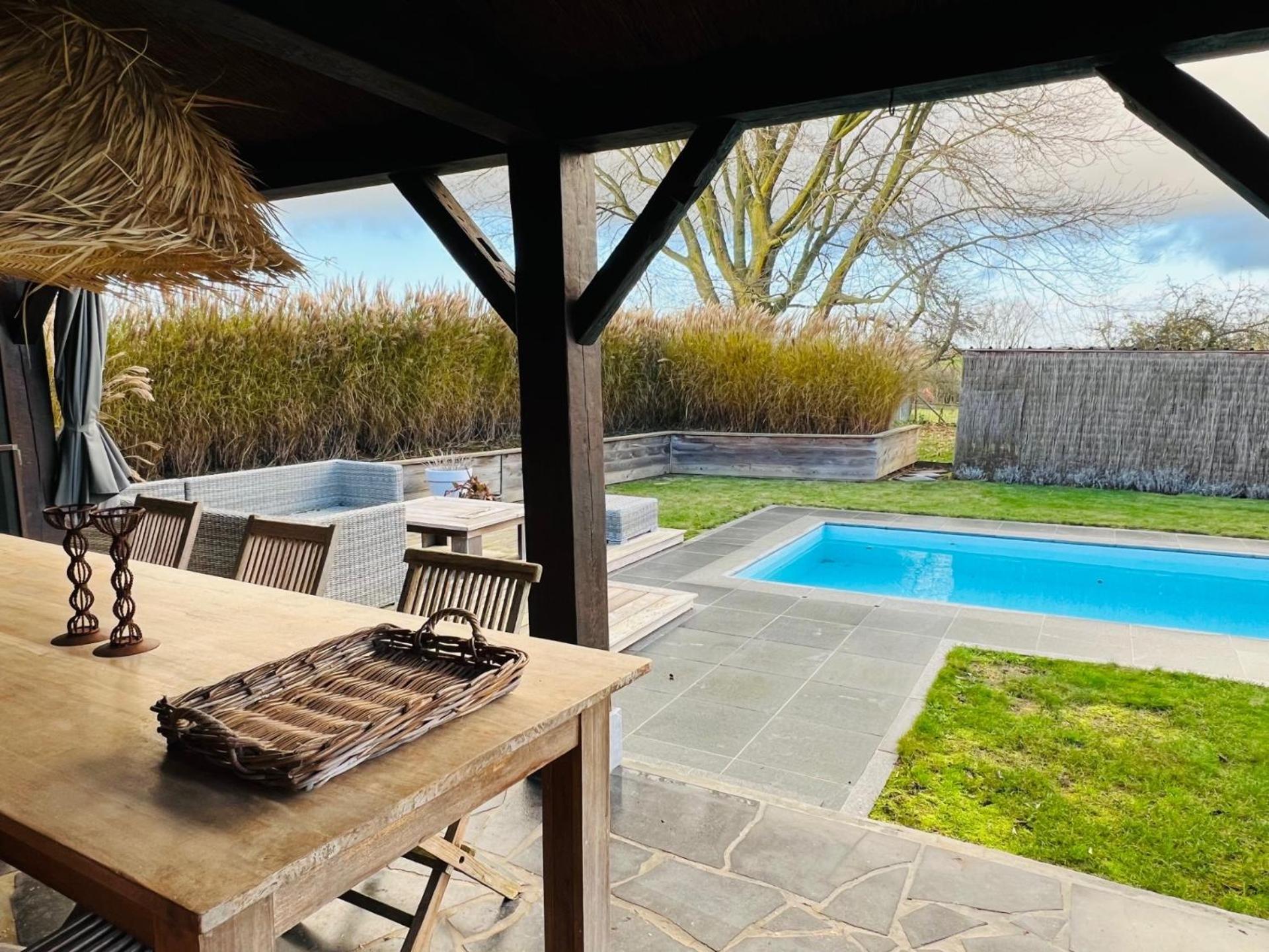 Zen Op Vakantie @Vakantiehoeve Met Zwembad Βίλα Lierde Εξωτερικό φωτογραφία